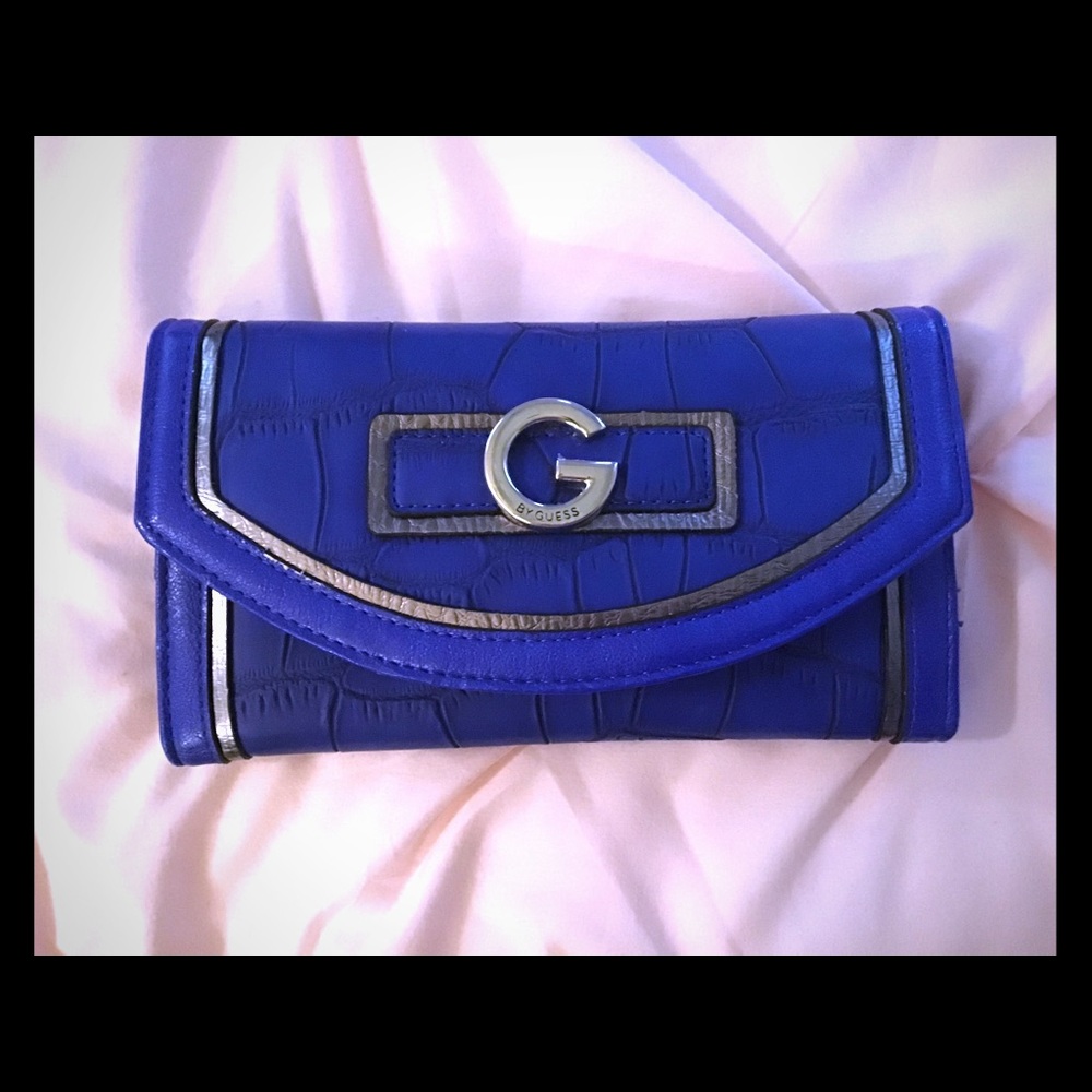 Guess Royal Blue Wallet